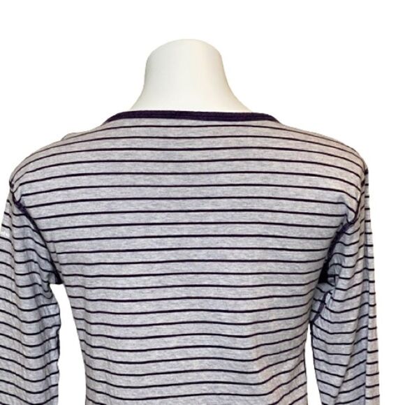 Columbia winter adventure purple and gray striped long sleeve top size M - Picture 12 of 16